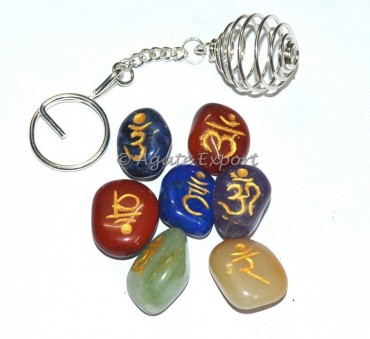 Chakra Tumbled Set