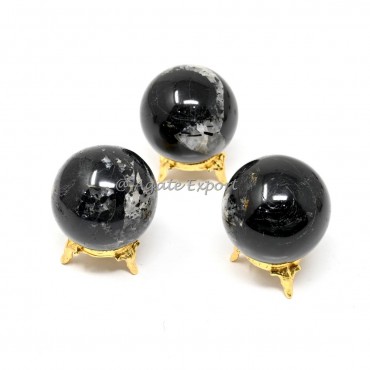 Black Tourmaline Spheres