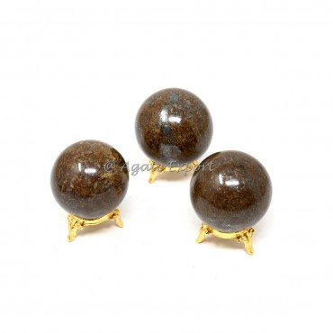 Bronzite Spheres