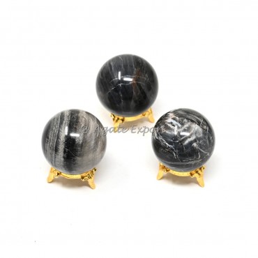 Zebra Onyx Spheres