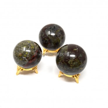 Dragon Bloodstone Spheres