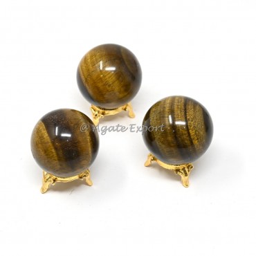 Tiger Eye Spheres