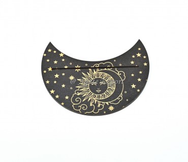 Sun With Star Moon Card Holder