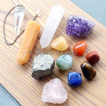 Seven Chakra Healing Stones Kit