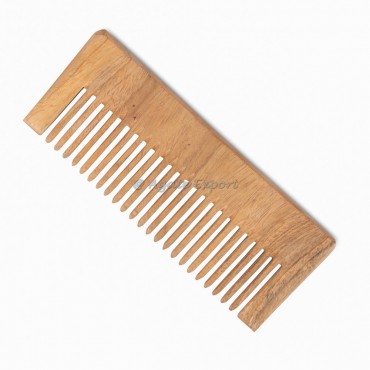 Neem Wood Comb With Wide Tooth