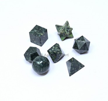 Kambaba Jasper Geometry Set 7 Pcs