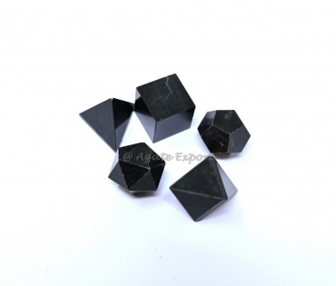 Black Tourmaline 5 pcs Geometry Set