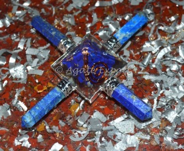 Lapis Lazuli Orgone Pyramids Energy Generator