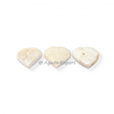 Scolecite Puffy Hearts