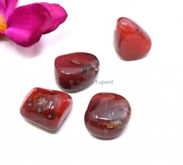 African Carnelian Tumbled Stones