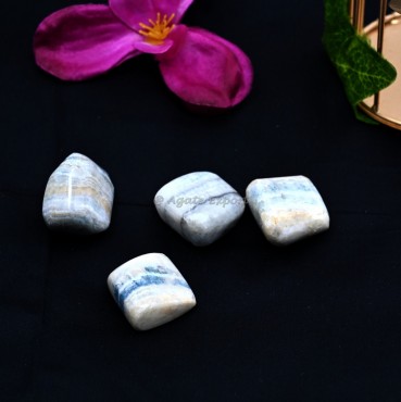 Blue Scheelite Tumbled Stones