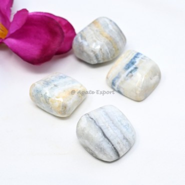 Blue Scheelite Tumbled Stones