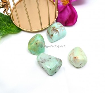 Chrysoprase Tumbled Stones