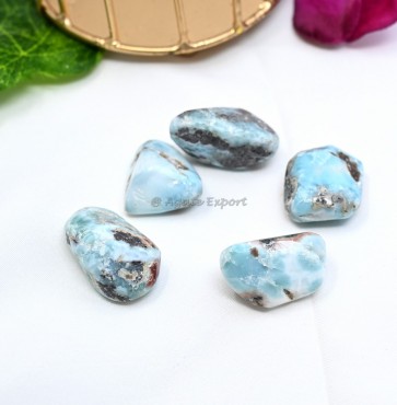 Larimar Tumbled Stones