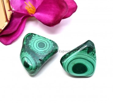 Malachite Tumbled Stones