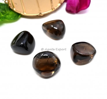 Smokey Quartz Tumbled Stones