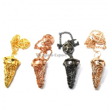 Choko Reiki Cage Cone Pendulum