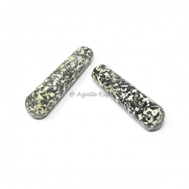 Zebra Jasper Massage Wand