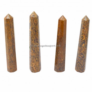 Snack Jasper Healing Obelisk Crystals Point
