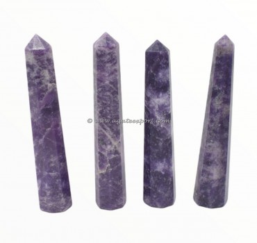 Lepidolite Healing Obelisk Crystals Point