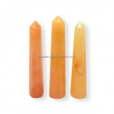 Golden Quartz Crystals Points