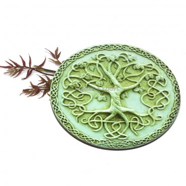 Antique Tree Of Life MDF Coaster