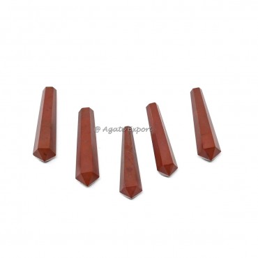 Red Jasper Terminated Pencil Point