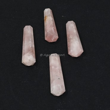 Rose Quartz Terminated Pencil Point