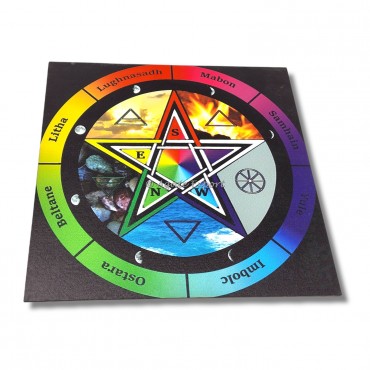 Elemental Enigma Pentagram Pendulum Board