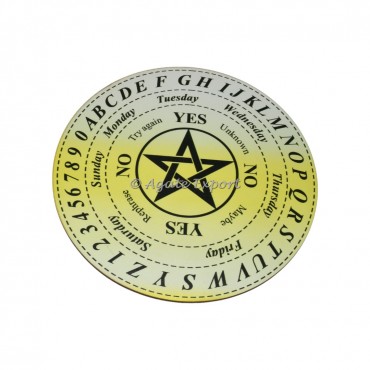 Pentagram Luminary Board  Yellow White