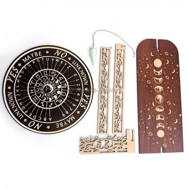 Lunar Rhythm Pendulum Holder Divination board And Pendulum Set Embrace the Flow of Energy