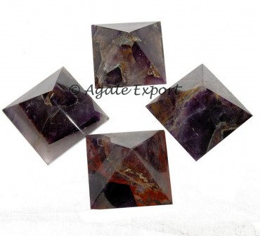 Amethyst Pyramids