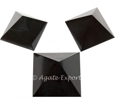 Black Agate Pyramids