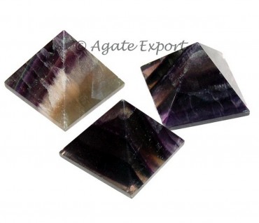 Multi Fluorite Pyramids