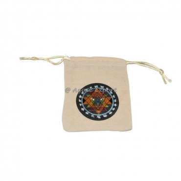 Mandala Printed Cotton Pouch