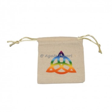 Celtic Chakra Printed Pouch