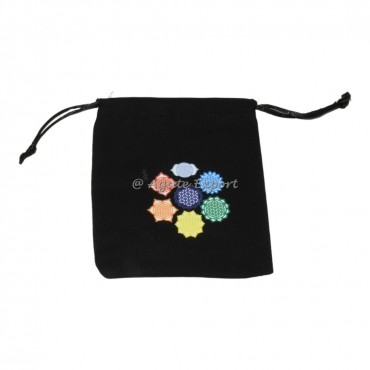 Tree Of Life Green Black Cotton Bag