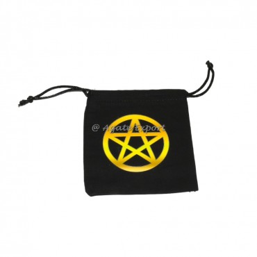 Pentagram Printed Pouch