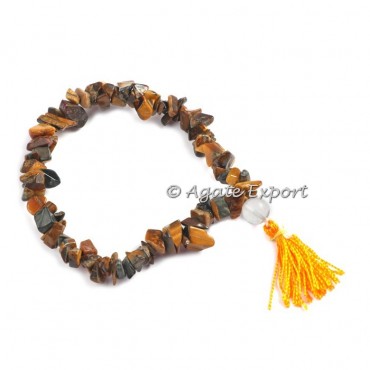 Tiger Eye Chips Power Bracelets