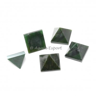 Dark Green Aventurine Small Pyramids