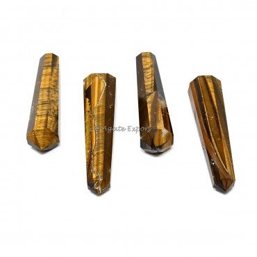 Tiger Eye Double Terminated Point