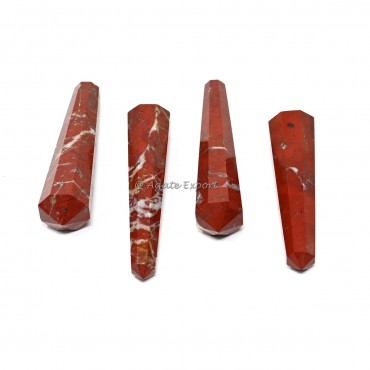 Red Jasper Double Terminated Point