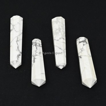 Howlite Double Terminated Point