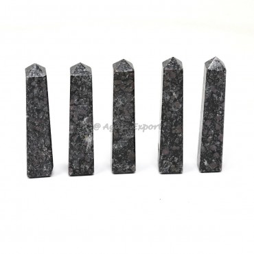 Natural Ruby Spinal Matrix Tower