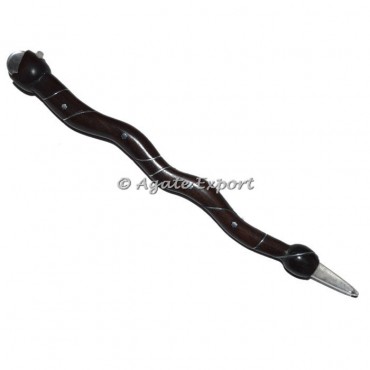 Snake Shape Wooden Wands